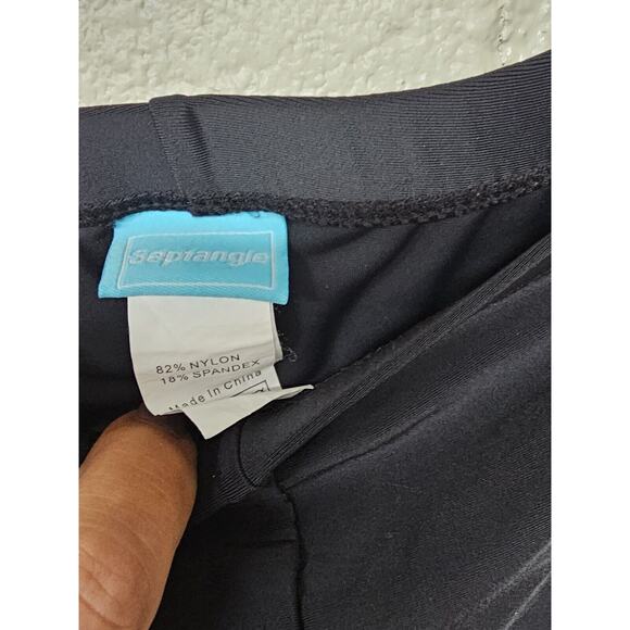 Womens Plus Size Swimsuit Sz 24 Two Piece Bathing Suit Shorts Cheetah Tankini - Picture 5 of 15